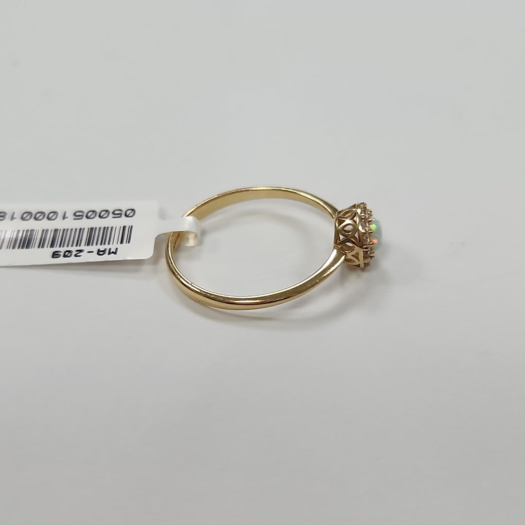 ANILLOS DAMA ORO 14K 1.5 (NUEVO)
