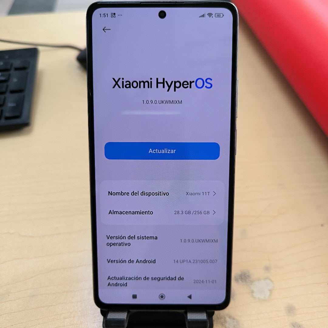 CELULAR XIAOMI 11T 21081111RG 256 GB 8 GB RAM (SEMINUEVO)