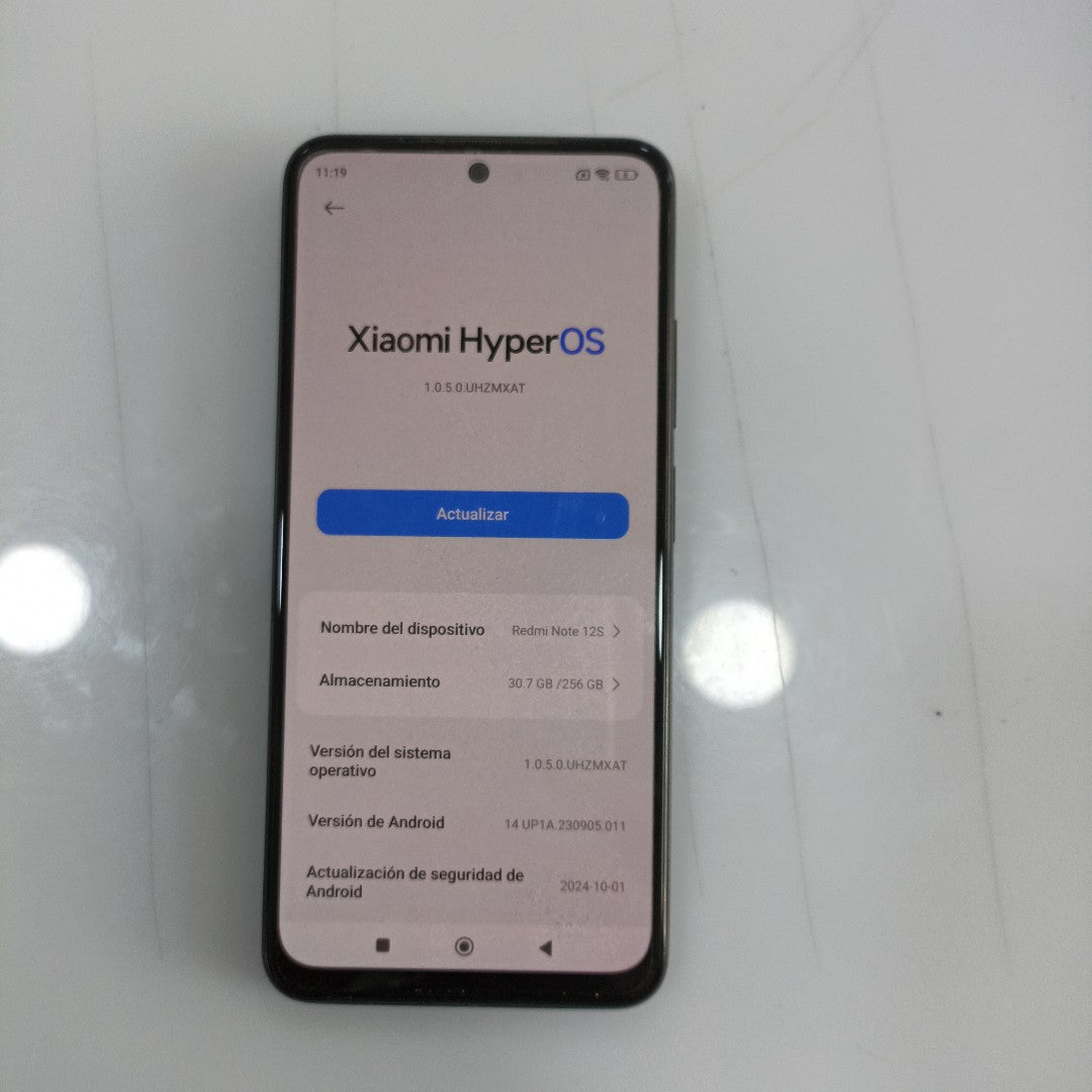 CELULAR XIAOMI REDMI NOTE 12S 2303ERA42L (2023) 256 GB 8 GB RAM