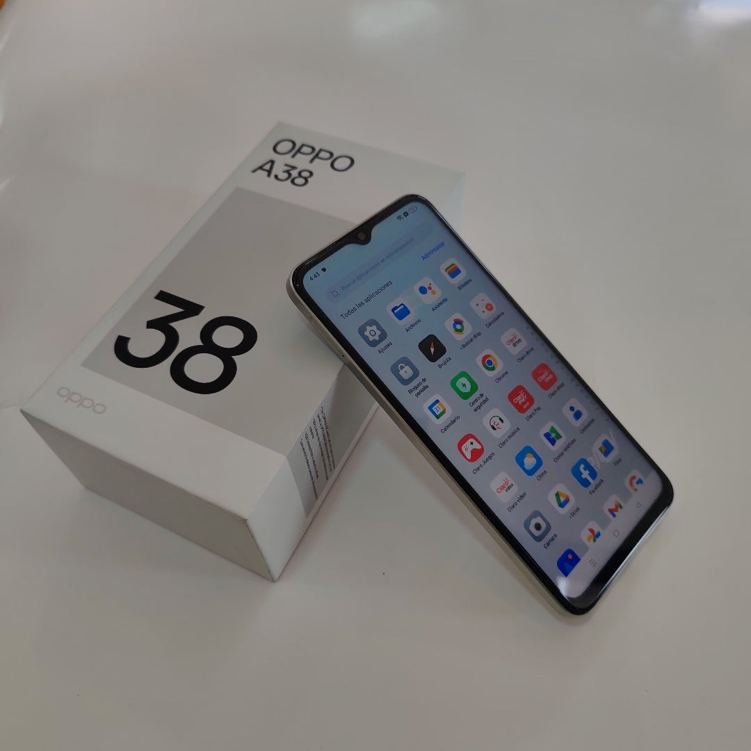 CELULAR OPPO  A38 CPH2579 (2023) 128 GB 4 GB RAM (SEMINUEVO)