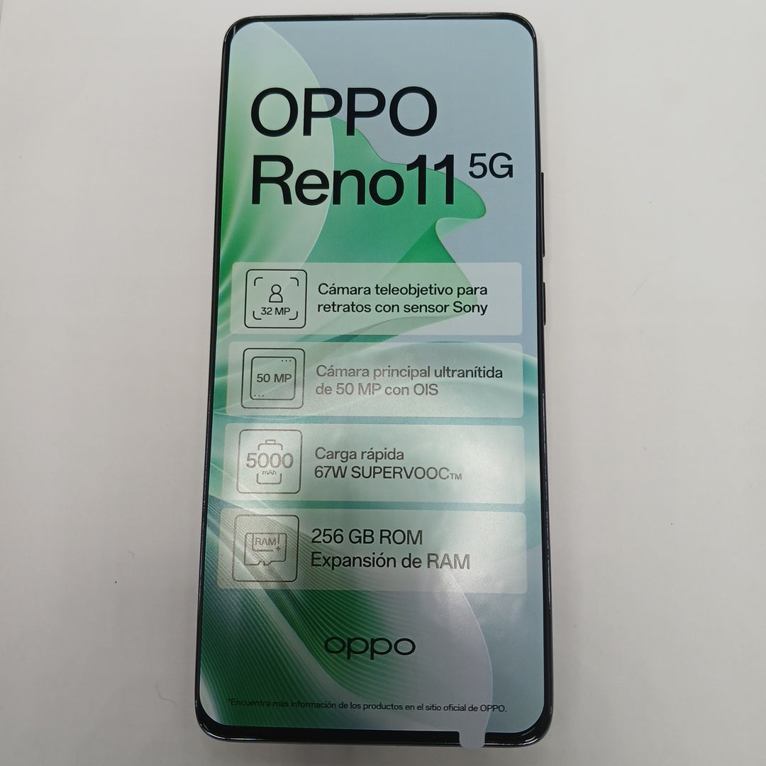 CELULAR OPPO  RENO11 5G CPH2599 (2024) 256 GB 8 GB RAM (SEMINUEVO)
