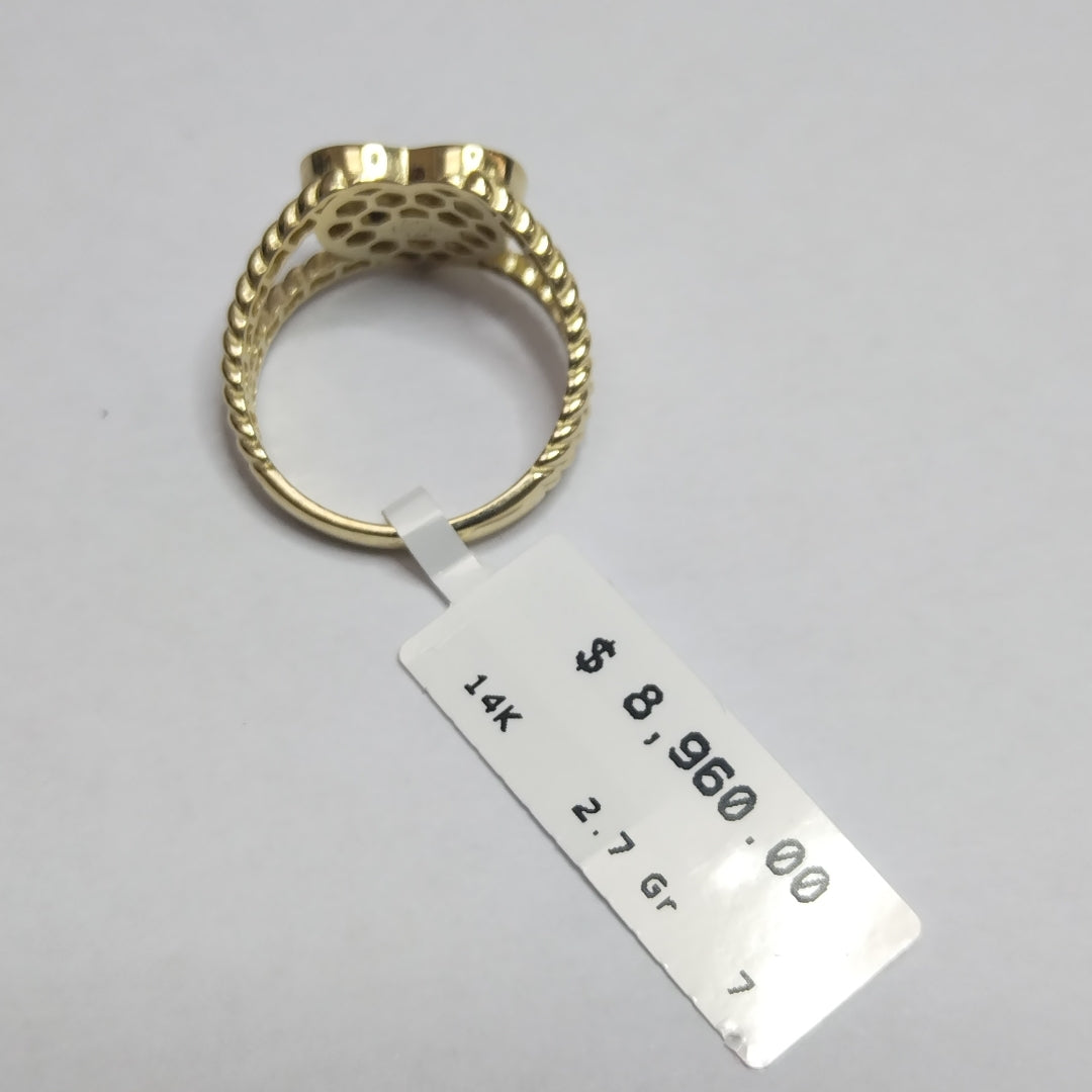 ANILLOS DAMA ORO 14K 2.7 (NUEVO)