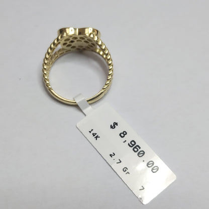 ANILLOS DAMA ORO 14K 2.7 (NUEVO)