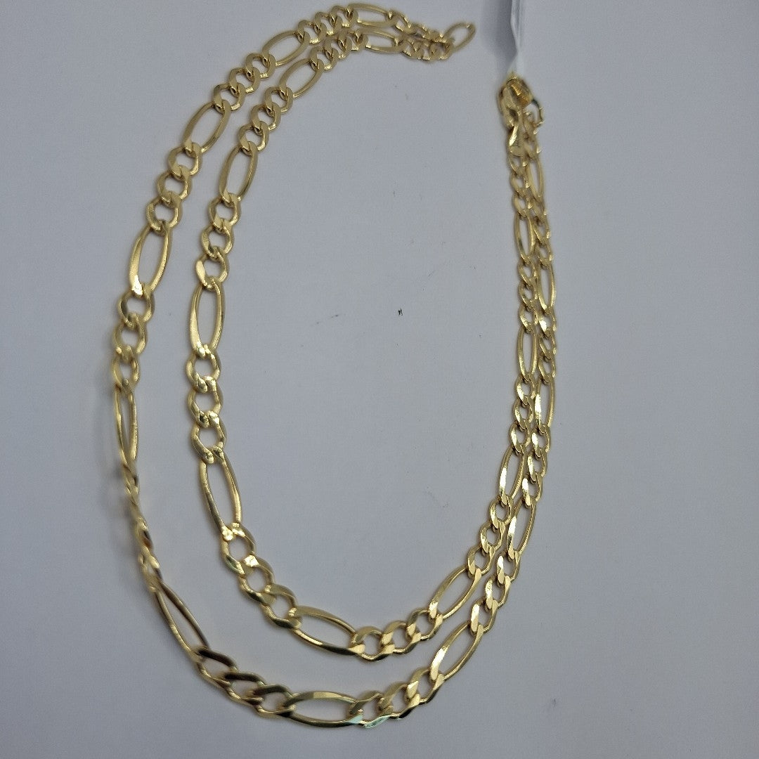 CADENAS CARTIER 3*1 AMARILLA ORO 10K 10.7 (NUEVO)