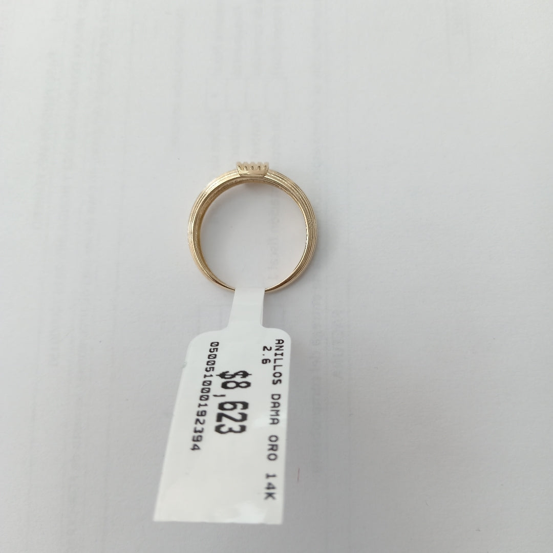 ANILLOS DAMA ORO 14K 2.6 (NUEVO)