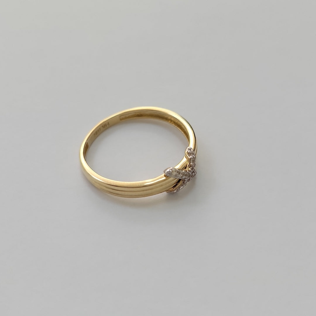 ANILLOS DAMA ORO 14K 1.5 (NUEVO)