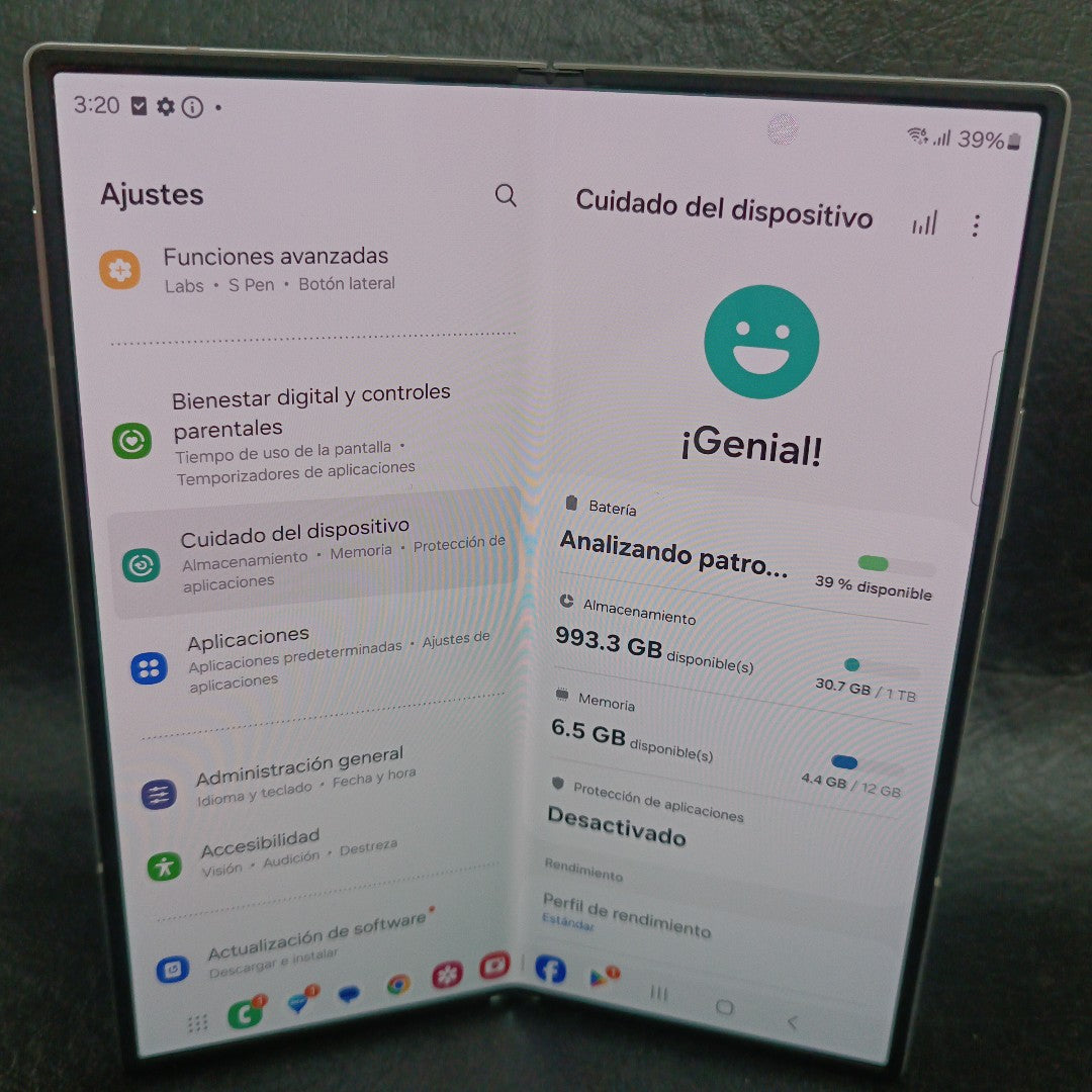 CELULAR SAMSUNG GALAXY Z FOLD6 SM-F956B 1 TB 12 GB RAM (SEMINUEVO)