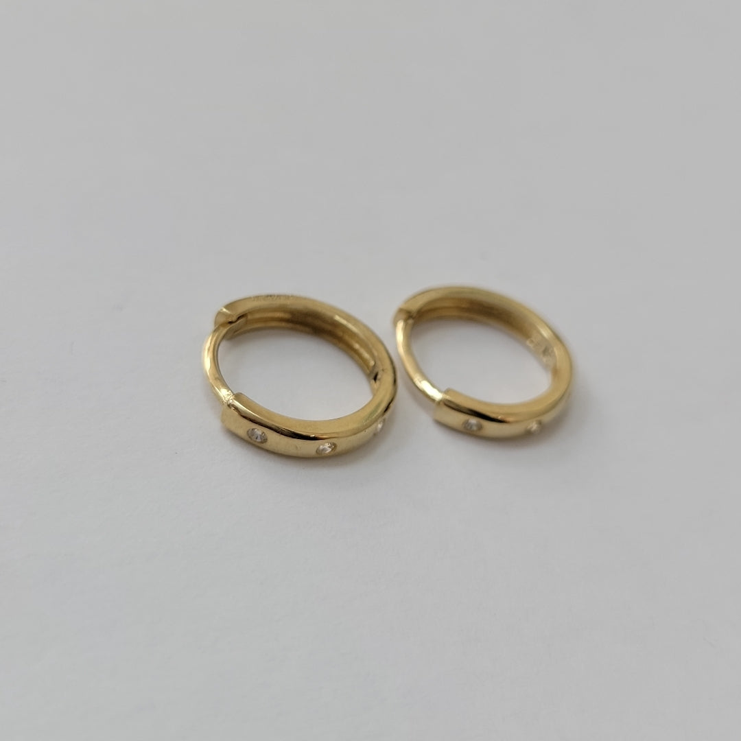 HUGGIES ORO 14K 1.5 (NUEVO)