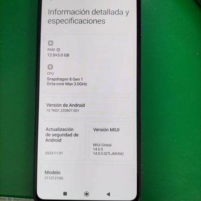 CELULAR XIAOMI POCO F4 GT 21121210G 256 GB 12 GB RAM (SEMINUEVO)