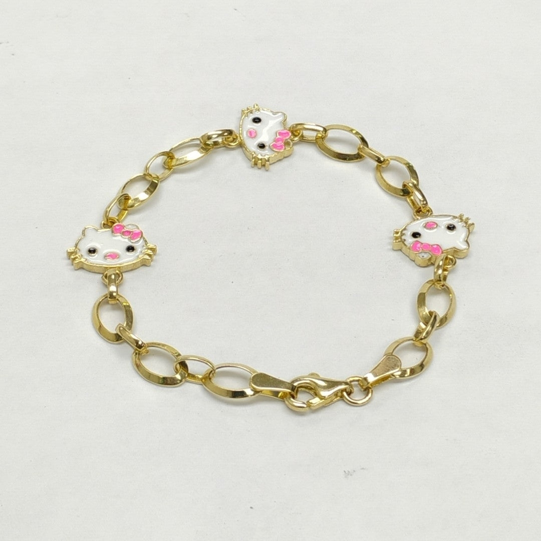 PULSERAS DAMA ORO 14K 4.7 (NUEVO)