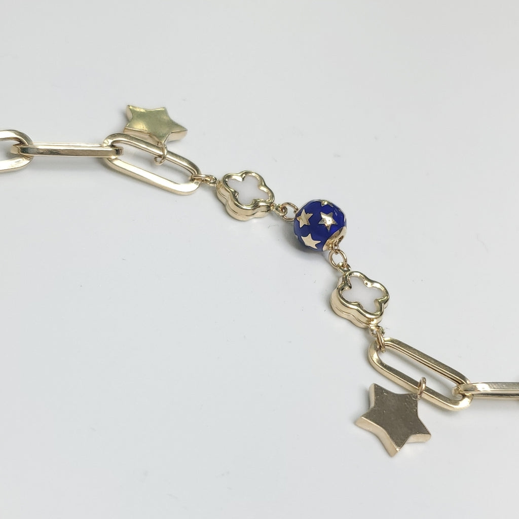 PULSERAS DAMA ORO 14K 7.6 (NUEVO)