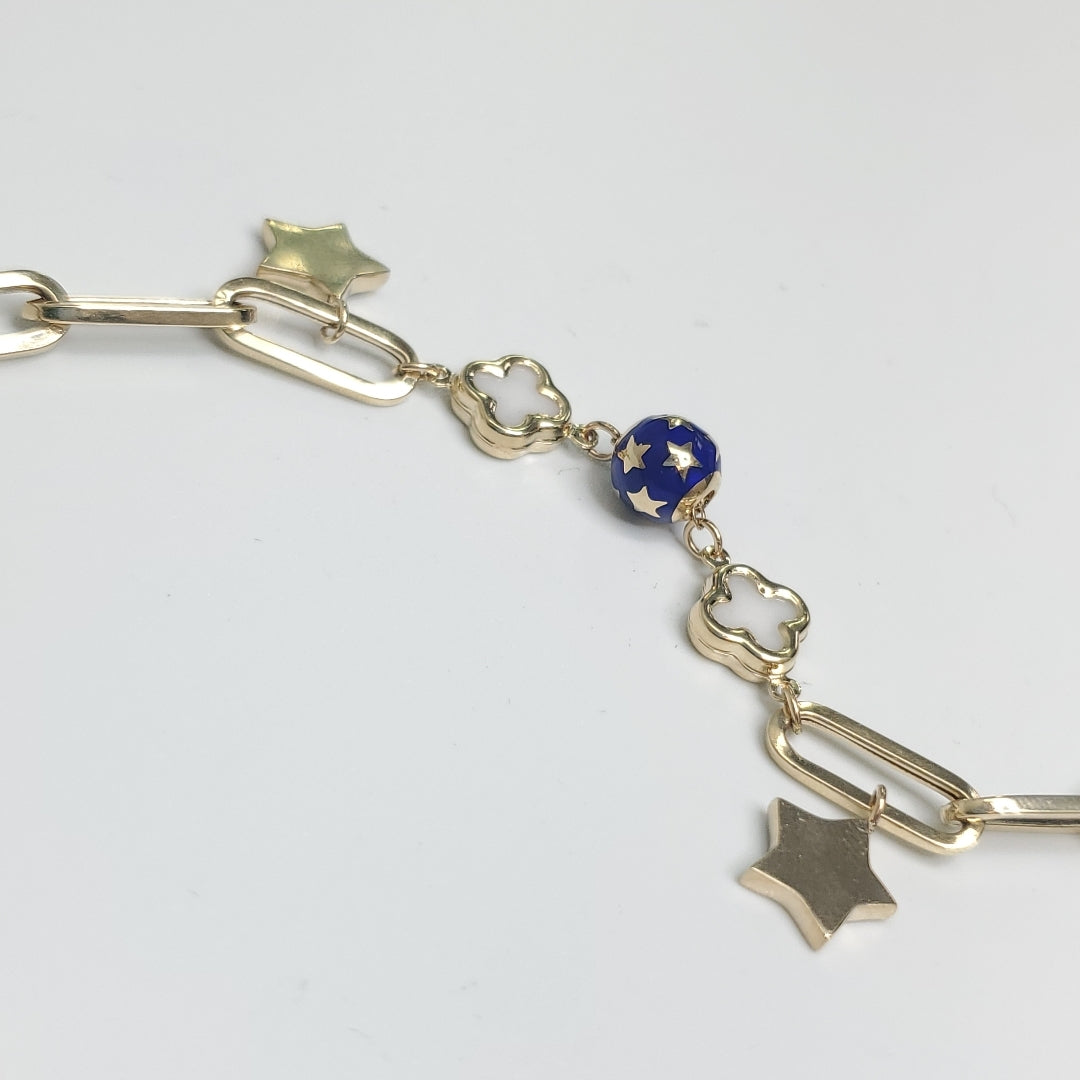 PULSERAS DAMA ORO 14K 7.6 (NUEVO)