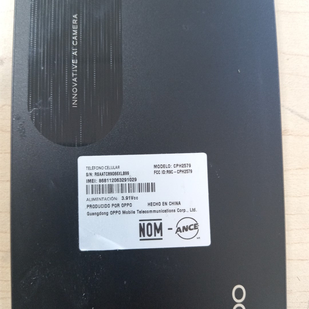 CELULAR OPPO  A38 CPH2579 (2023) 128 GB 4 GB RAM (SEMINUEVO)