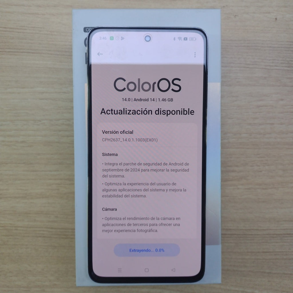CELULAR OPPO  RENO 12F 5G CPH2637 256 GB 12 GB RAM (SEMINUEVO)