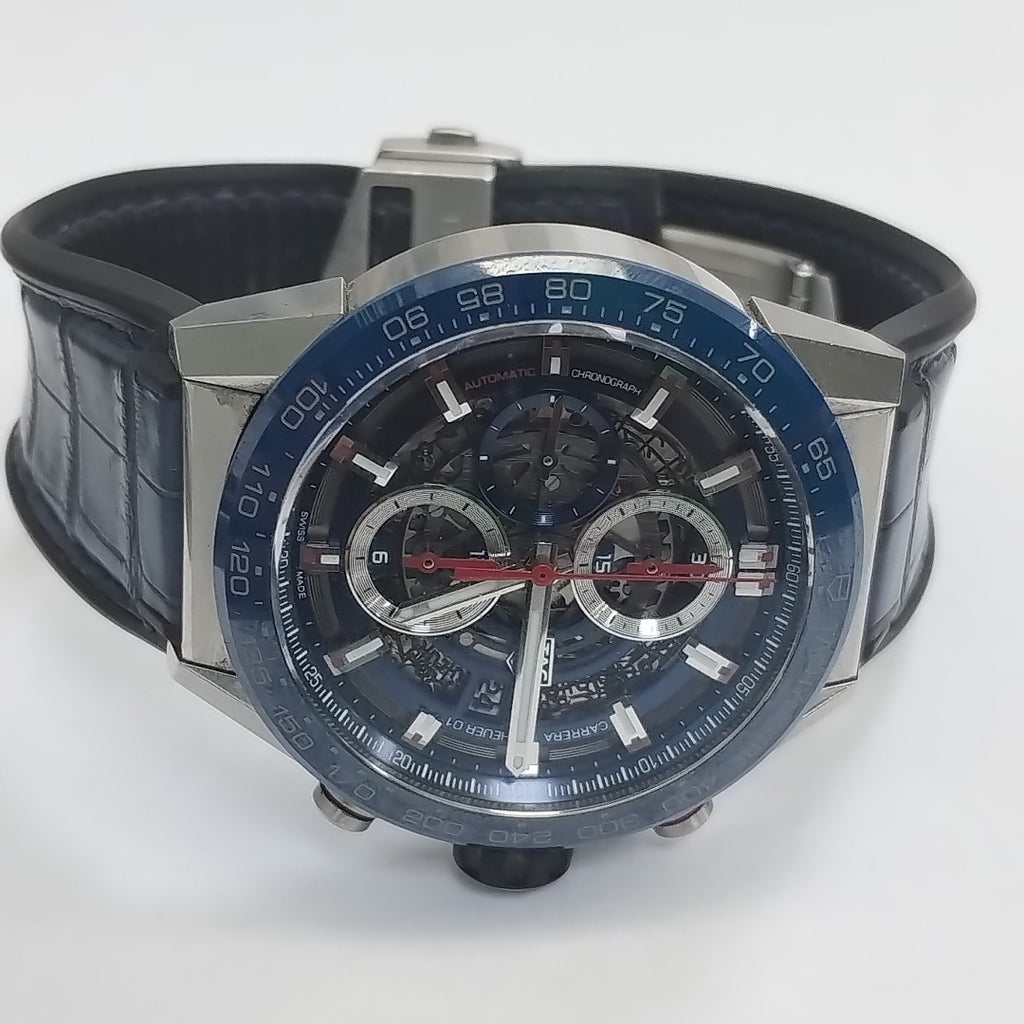  RELOJ CABALLERO  TAG HEUER  CARRERA CALIBRE 01  WPT1501 (SEMINUEVO)