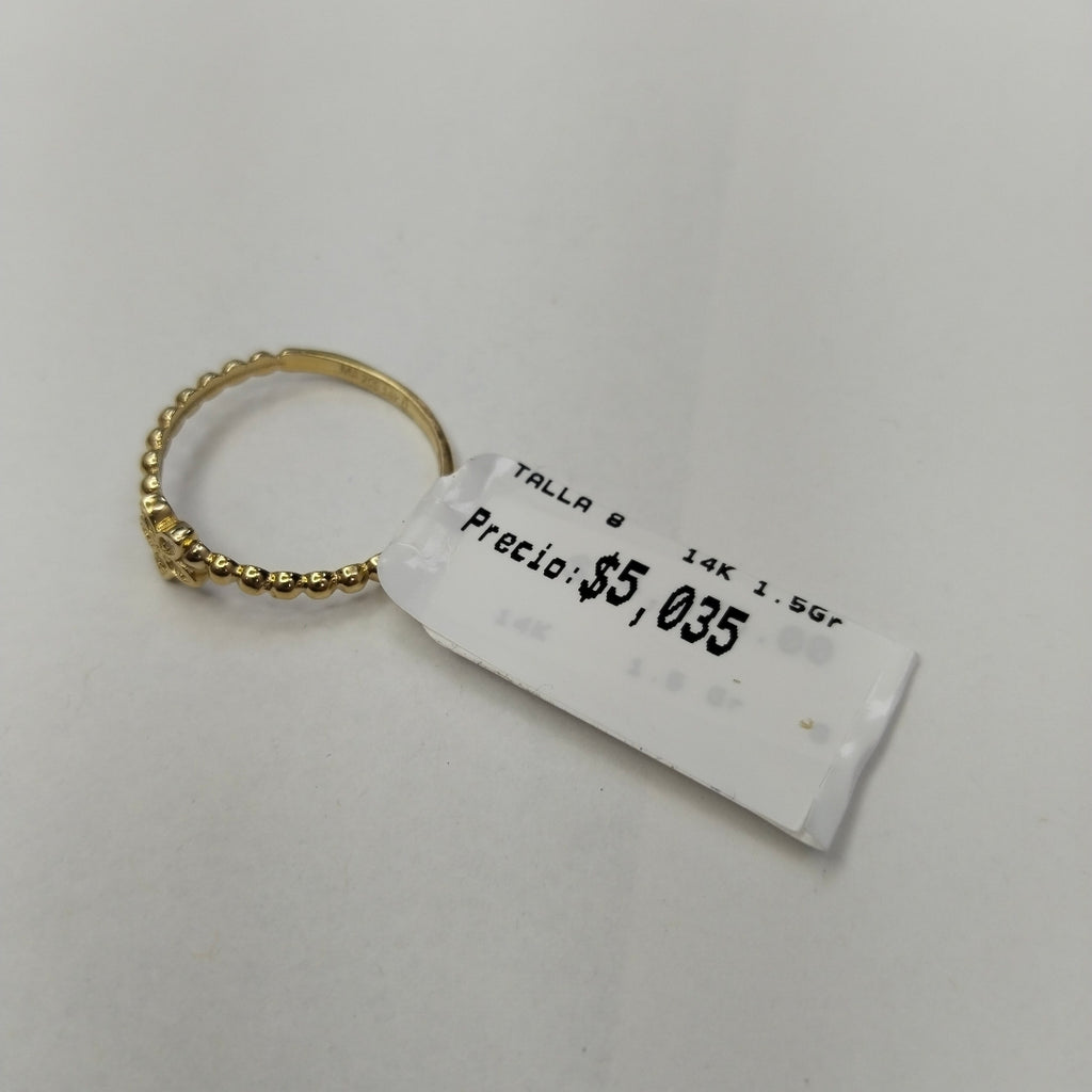 ANILLOS DAMA ORO 14K 1.5 (NUEVO)