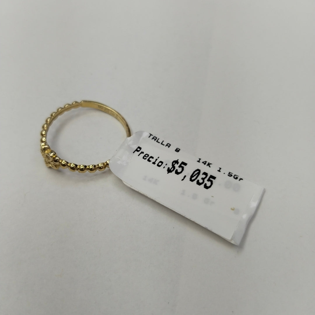 ANILLOS DAMA ORO 14K 1.5 (NUEVO)