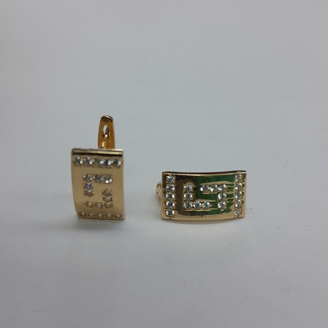 BROQUELES ORO 14K 2.3 (NUEVO)