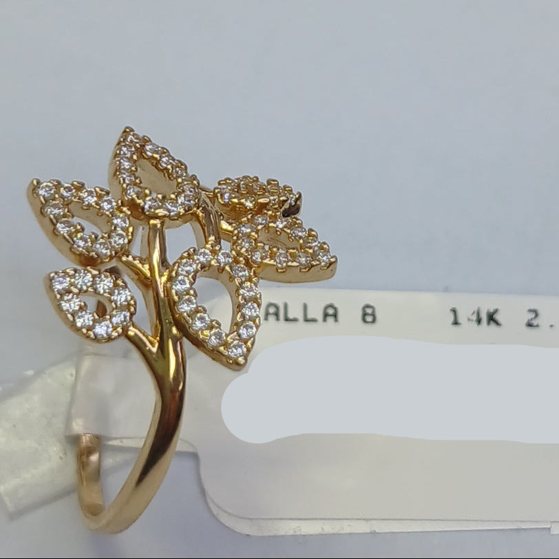ANILLOS DAMA ORO 14K 2.4 (NUEVO)