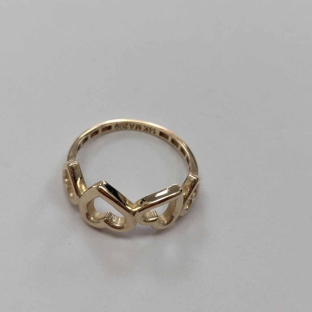 ANILLOS DAMA ORO 14K 2 (NUEVO)