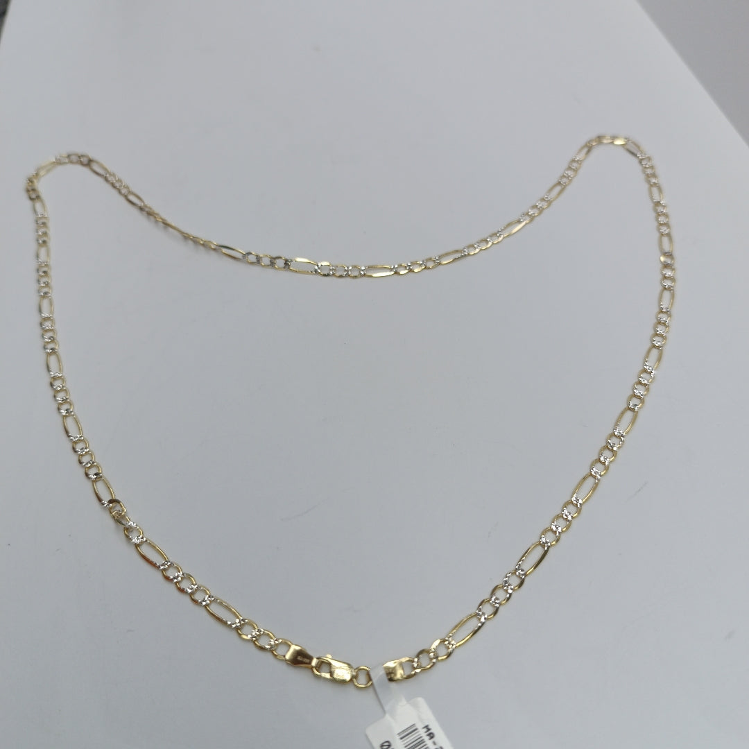 CADENAS CARTIER 3*1 DIAMANTADA ORO 14K 7.5 (NUEVO)