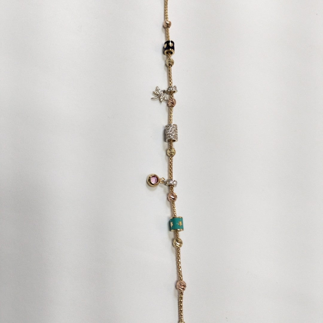 PULSERAS DAMA ORO 14K 5.6 (NUEVO)