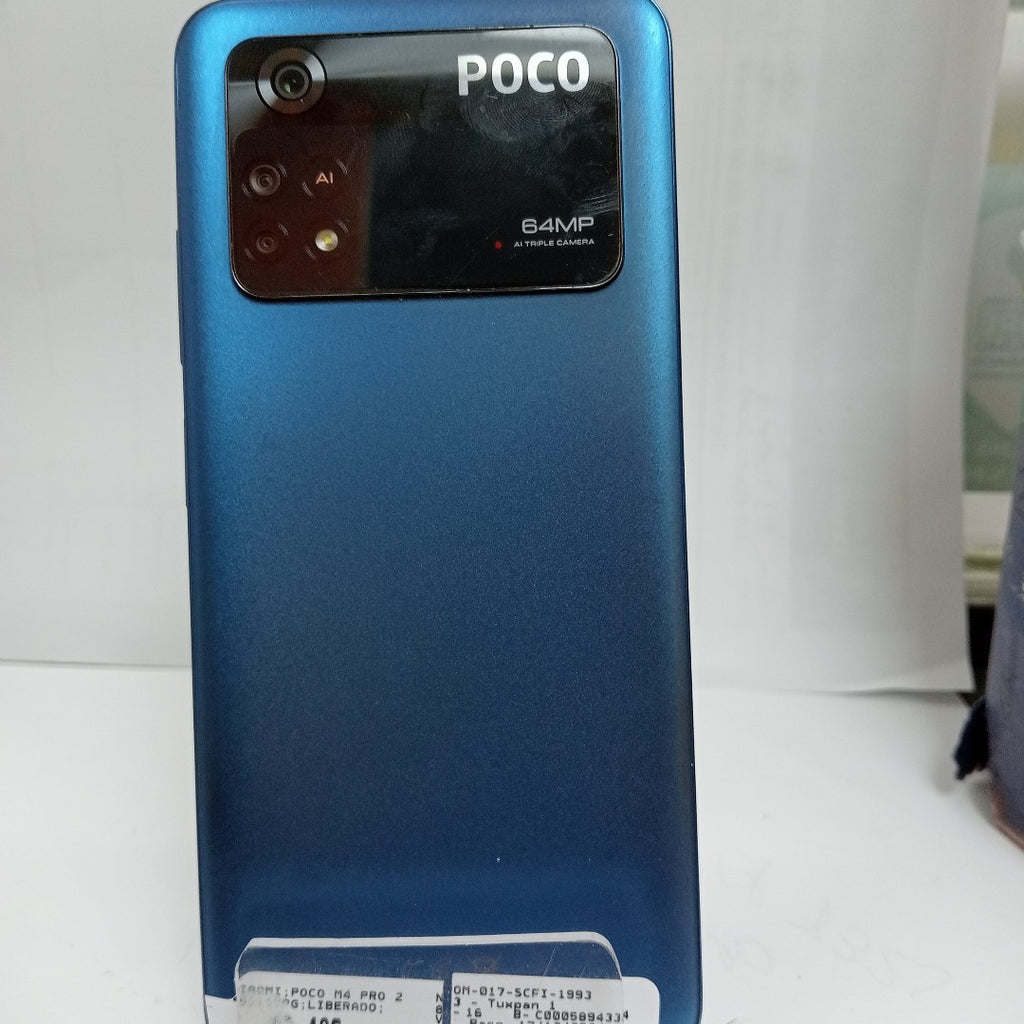 CELULAR XIAOMI POCO M4 PRO 2201117PG 128 GB 6 GB RAM (SEMINUEVO)
