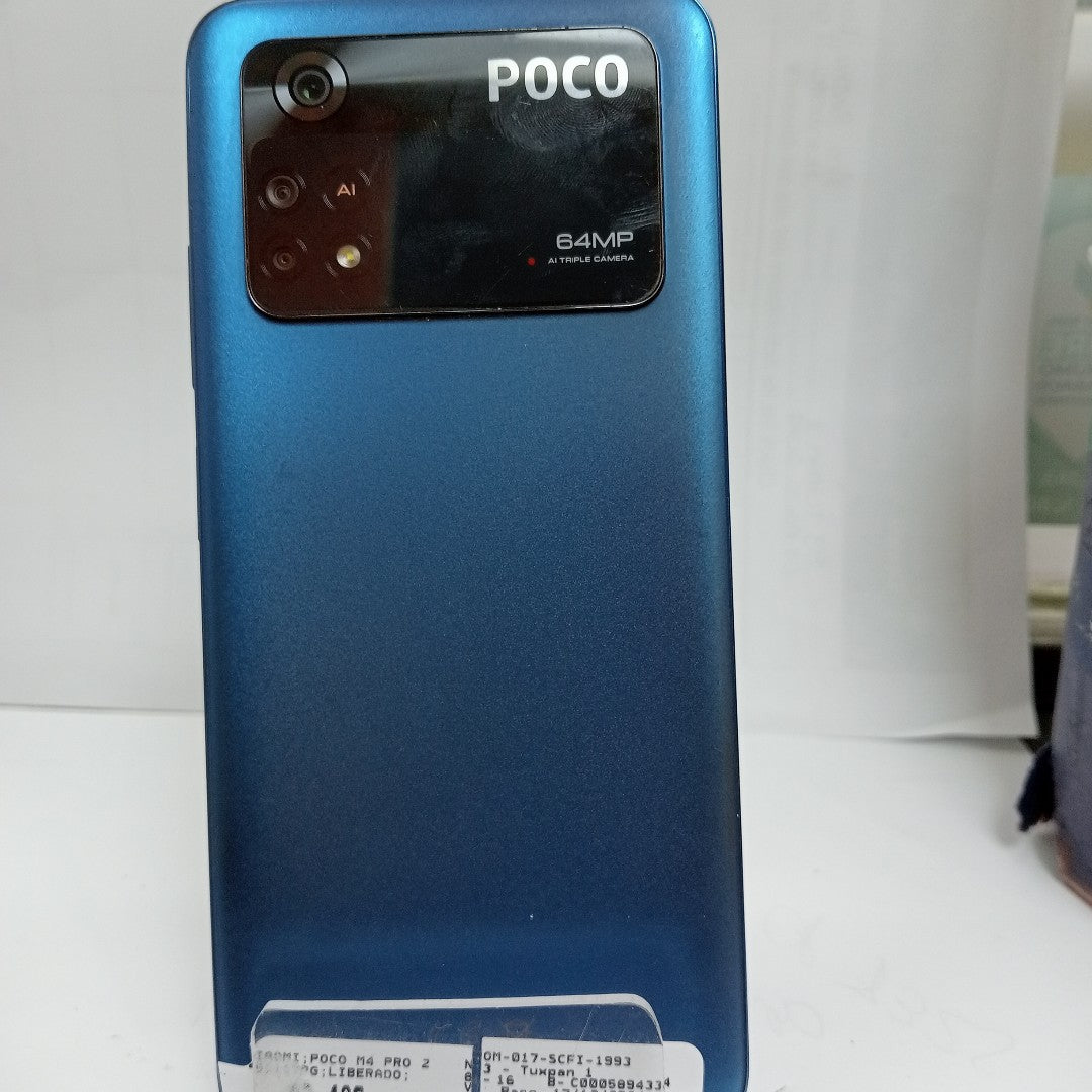 CELULAR XIAOMI POCO M4 PRO 2201117PG 128 GB 6 GB RAM (SEMINUEVO)