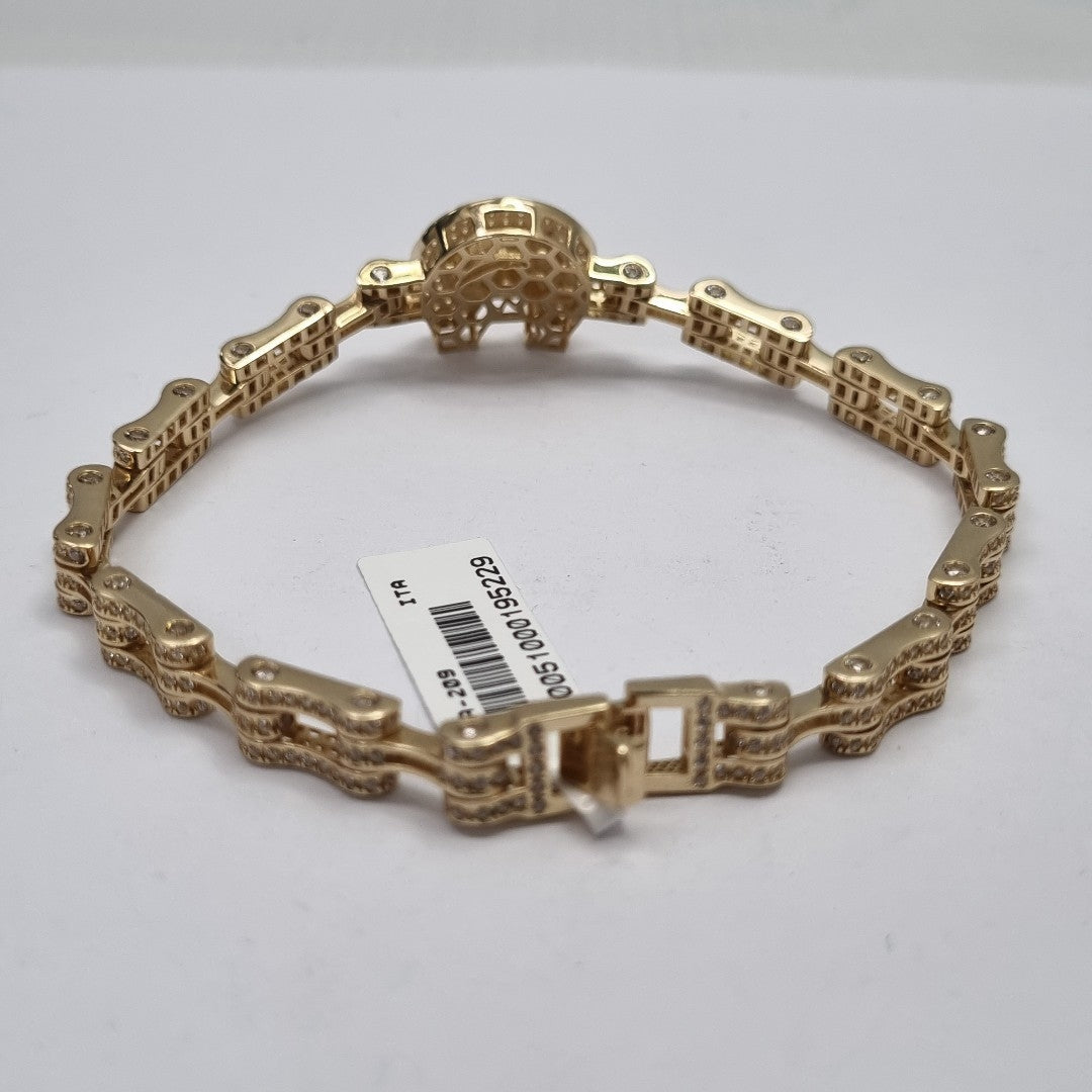 PULSERAS CABALLERO ORO 14K 19.5 (NUEVO)