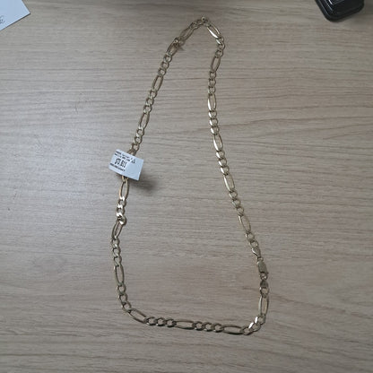 CADENAS CARTIER 3*1 AMARILLA ORO 14K 23.6 (NUEVO)