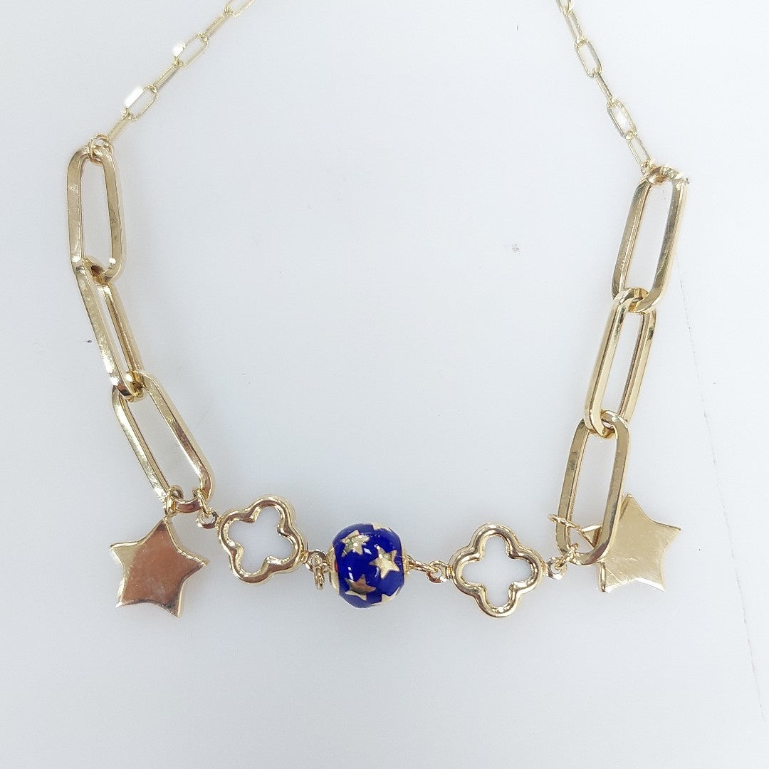 PULSERAS DAMA ORO 14K 7.5 (NUEVO)