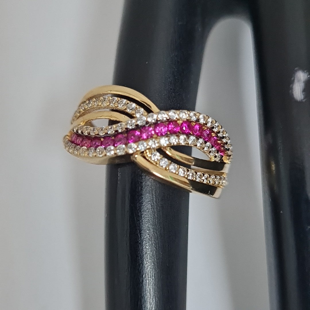 ANILLOS DAMA ORO 14K 3 (NUEVO)