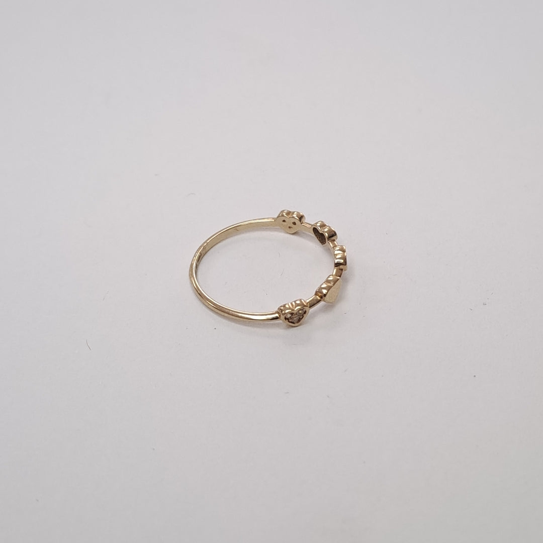 ANILLOS DAMA ORO 14K 1 (NUEVO)