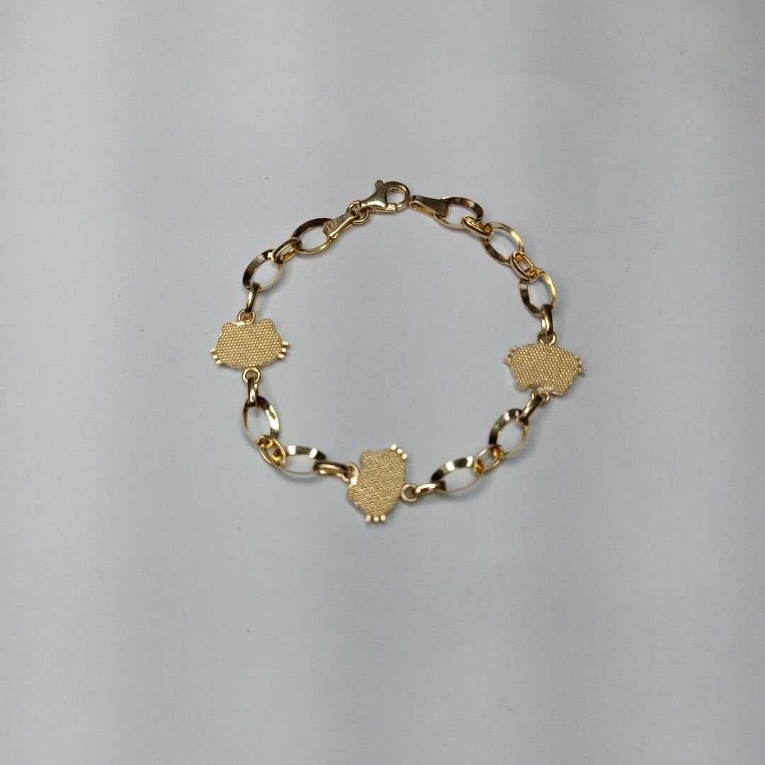 PULSERAS DAMA ORO 14K 4.8 (NUEVO)