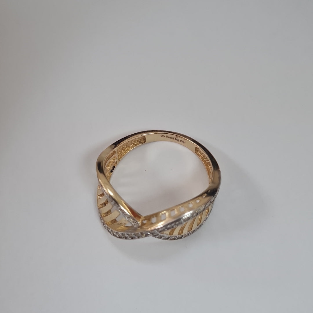 ANILLOS DAMA ORO 14K 3 (NUEVO)