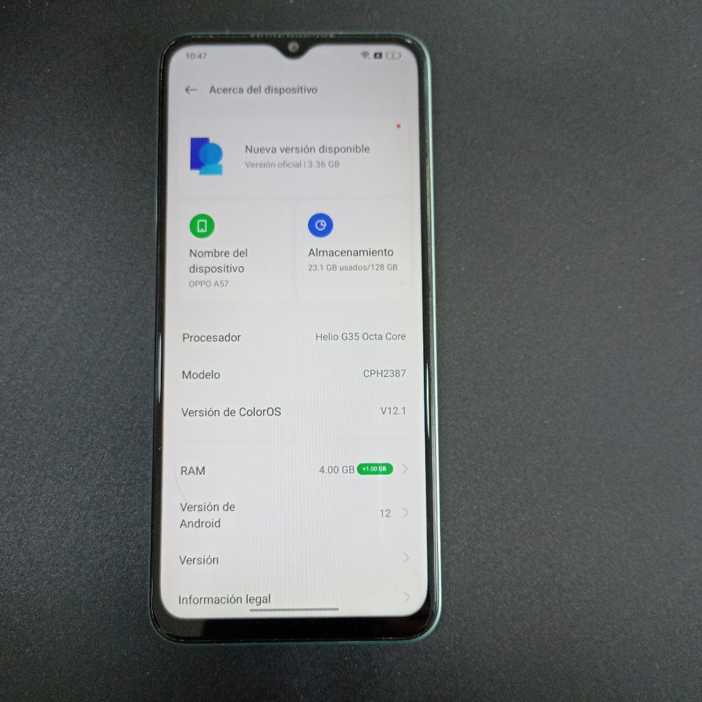 CELULAR OPPO  A57 CPH2387 128 GB 4 GB RAM