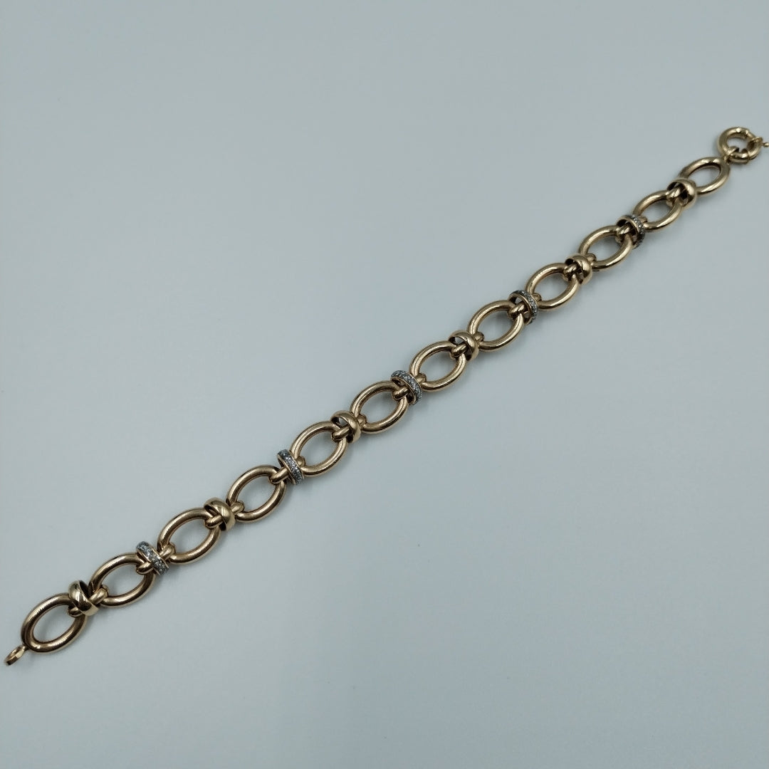 PULSERAS DAMA ORO 14K 9.3 (NUEVO)
