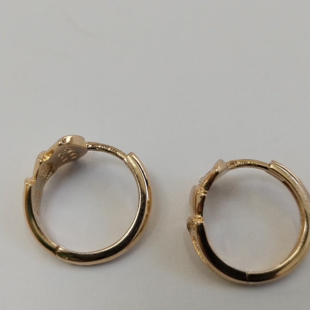 HUGGIES ORO 14K 2.7 (NUEVO)