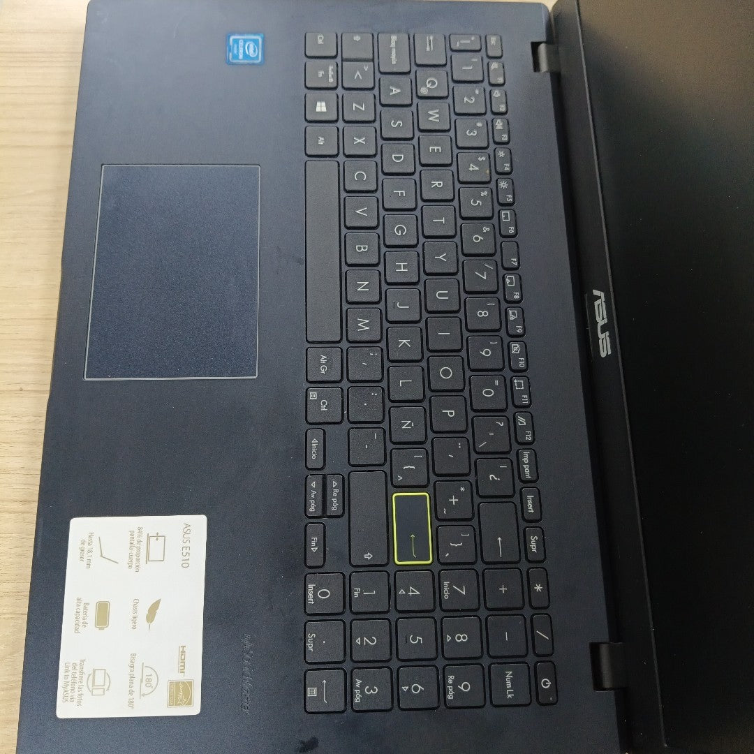 LAPTOP ASUS E510MA-BR633W (2022) 128 GB SSD 4 GB RAM (SEMINUEVO)