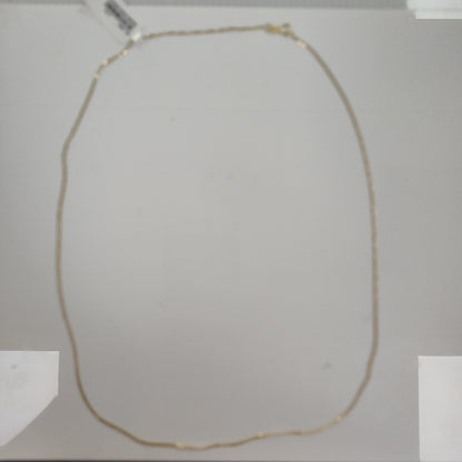 CADENAS BARBADA DIAMANTADA ORO 14K 2.1 (NUEVO)