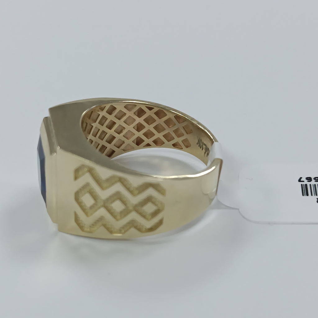 ANILLOS CABALLERO ORO 10K 8 (NUEVO)