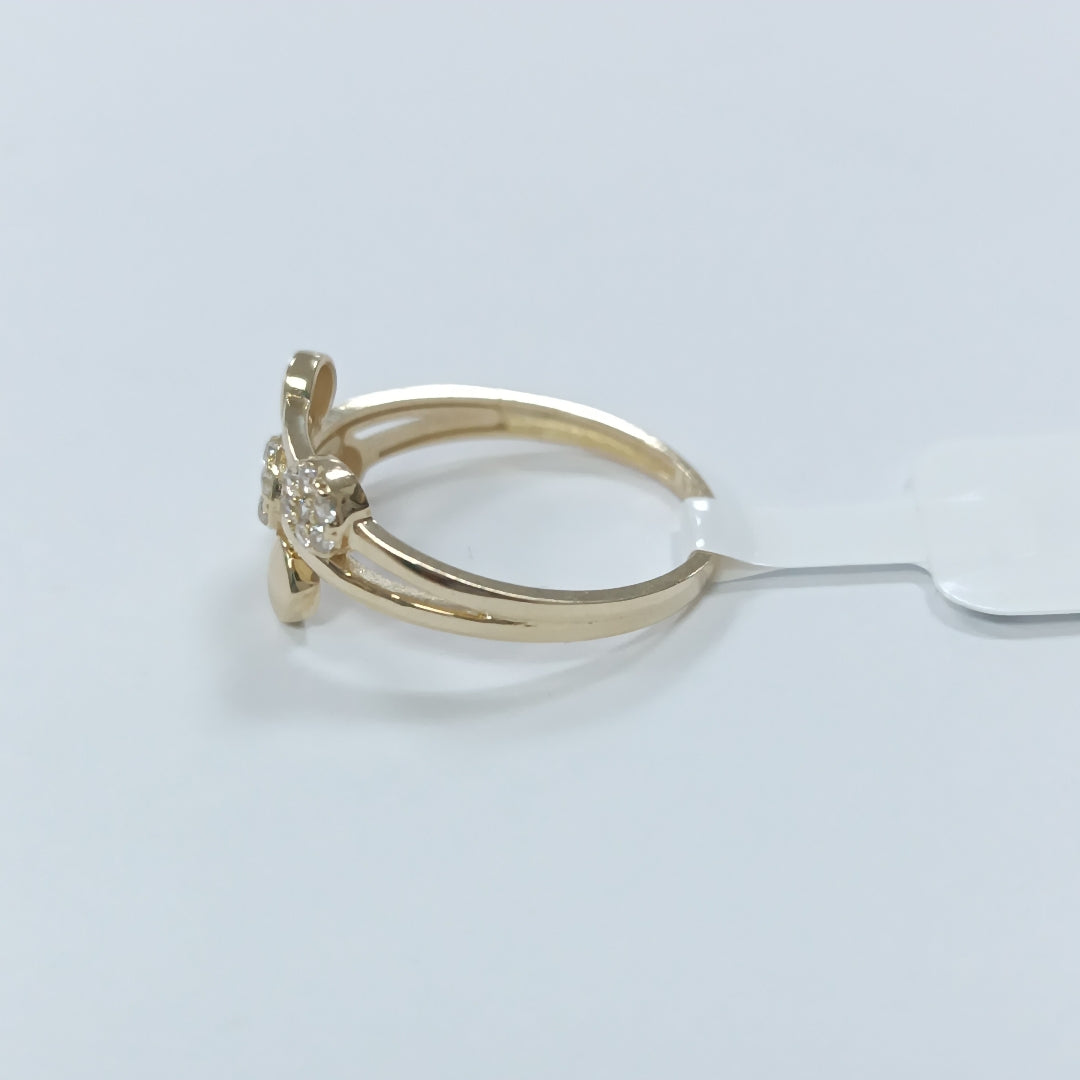 ANILLOS DAMA ORO 14K 2 (NUEVO)