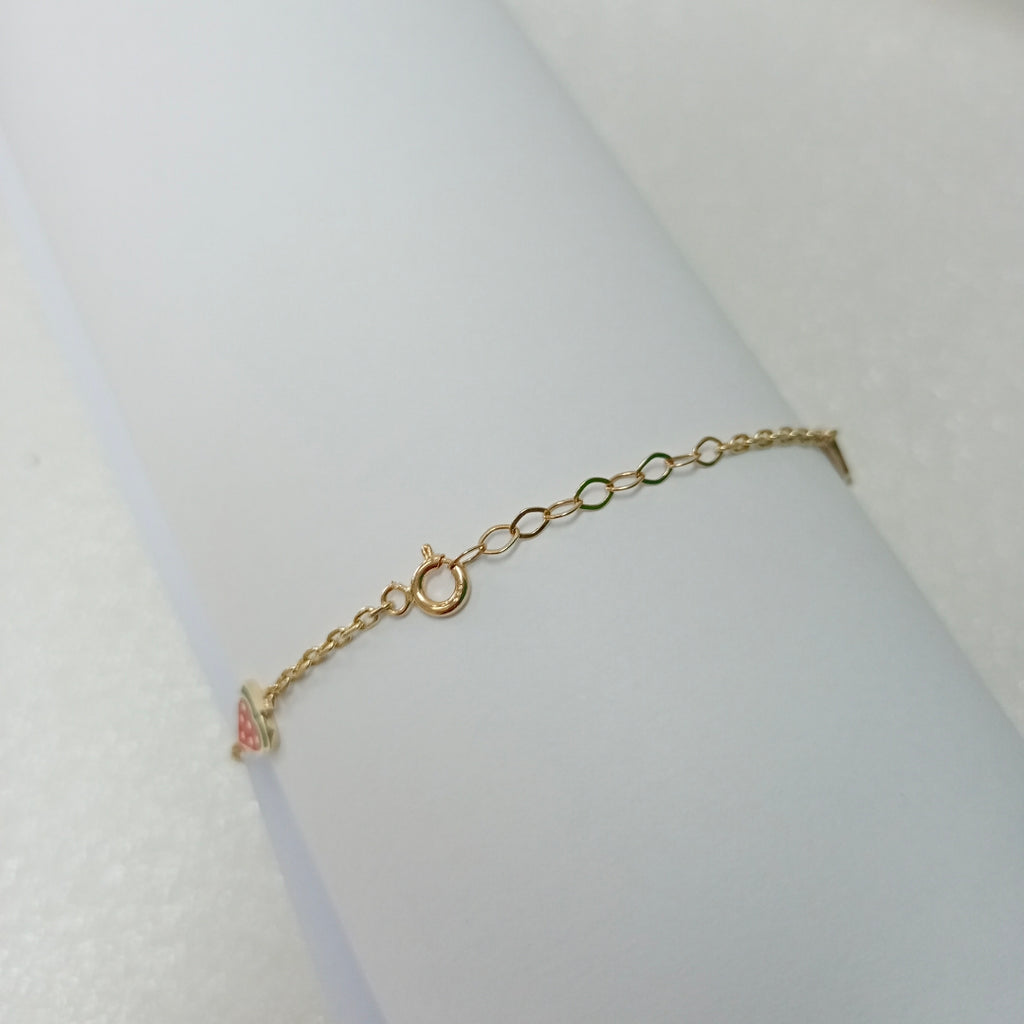 PULSERAS DAMA ORO 14K 3 (NUEVO)