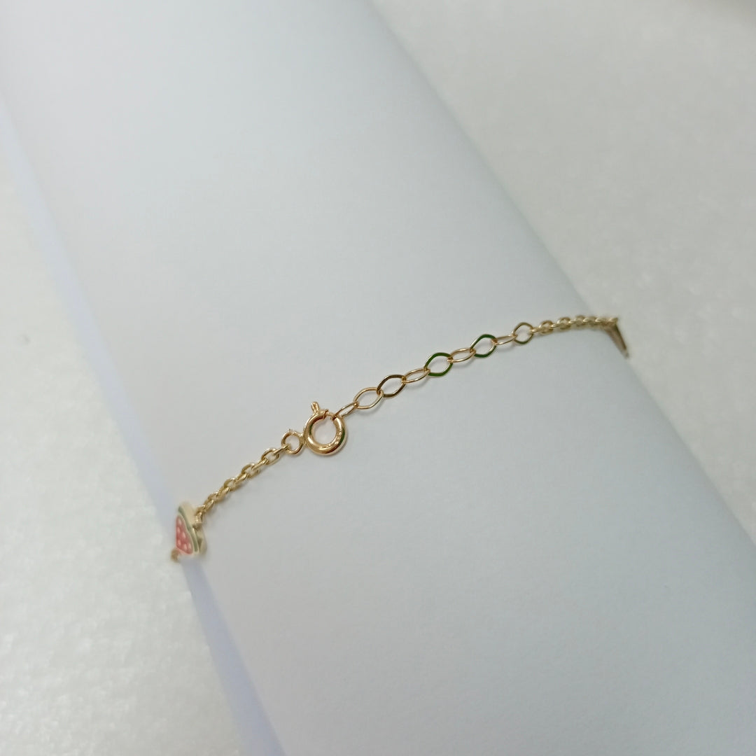PULSERAS DAMA ORO 14K 3 (NUEVO)