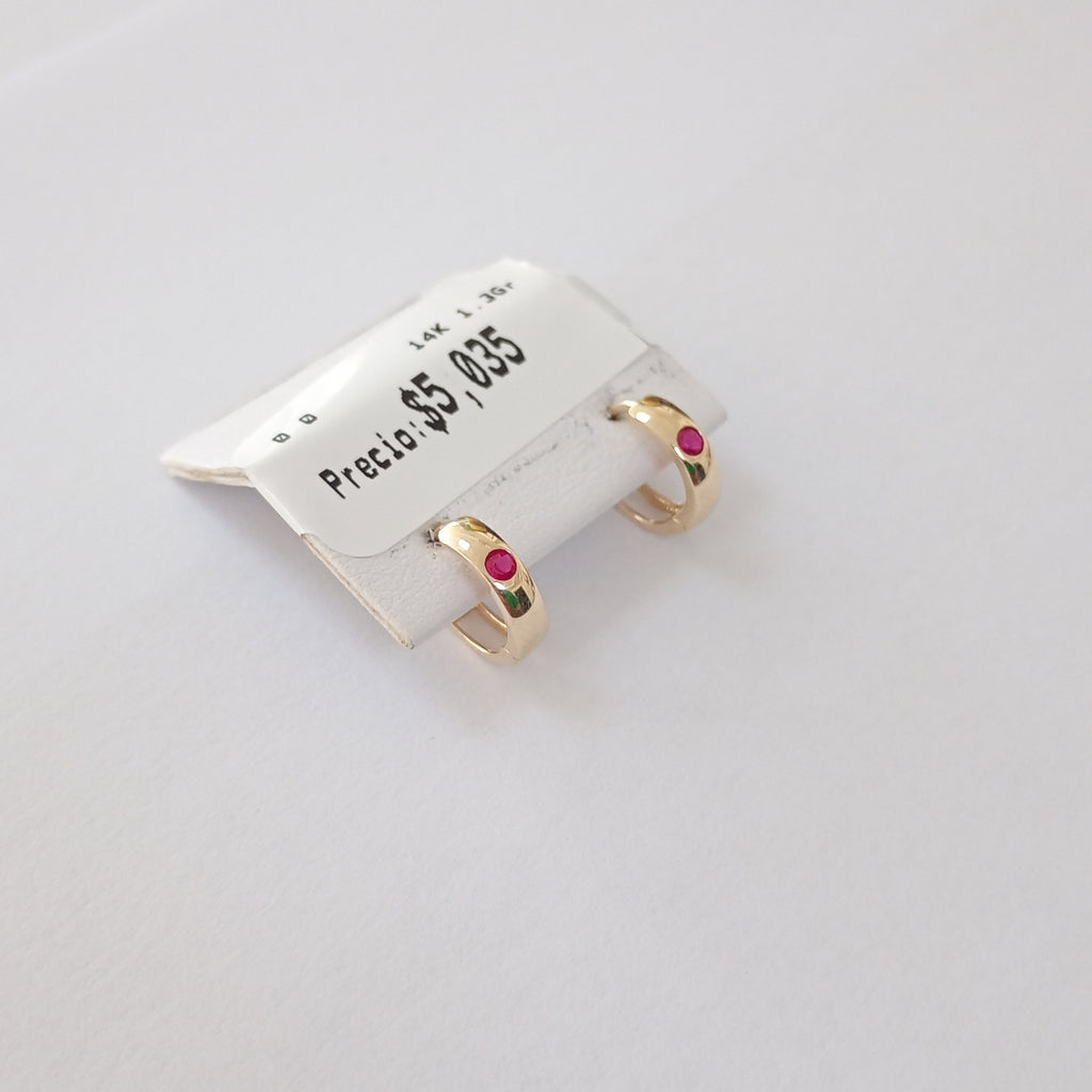 HUGGIES ORO 14K 1.3 (NUEVO)