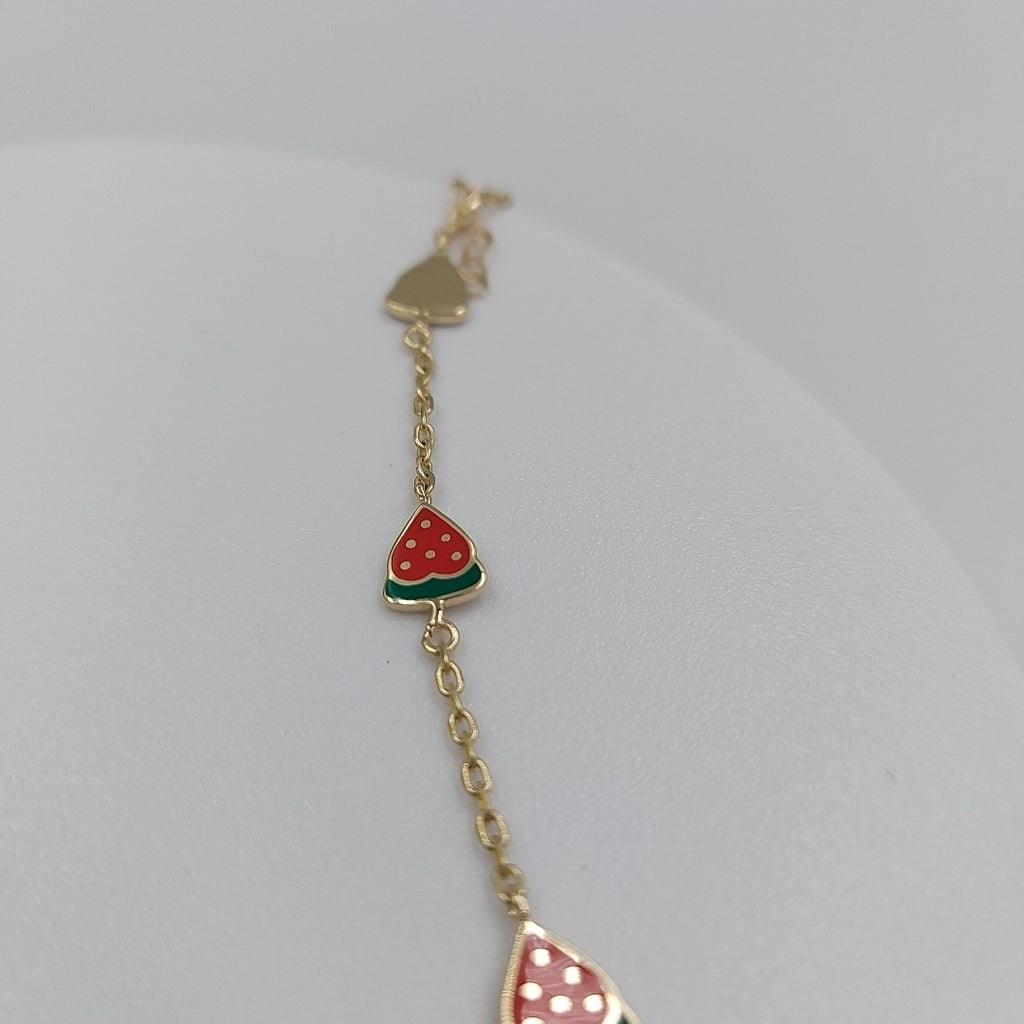 PULSERAS DAMA ORO 14K 3 (NUEVO)