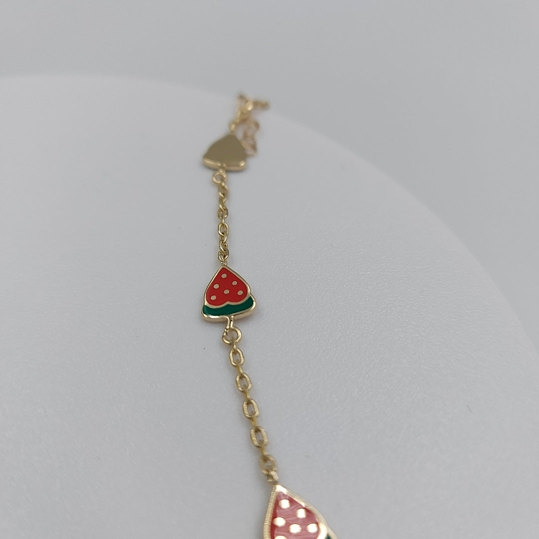 PULSERAS DAMA ORO 14K 3 (NUEVO)