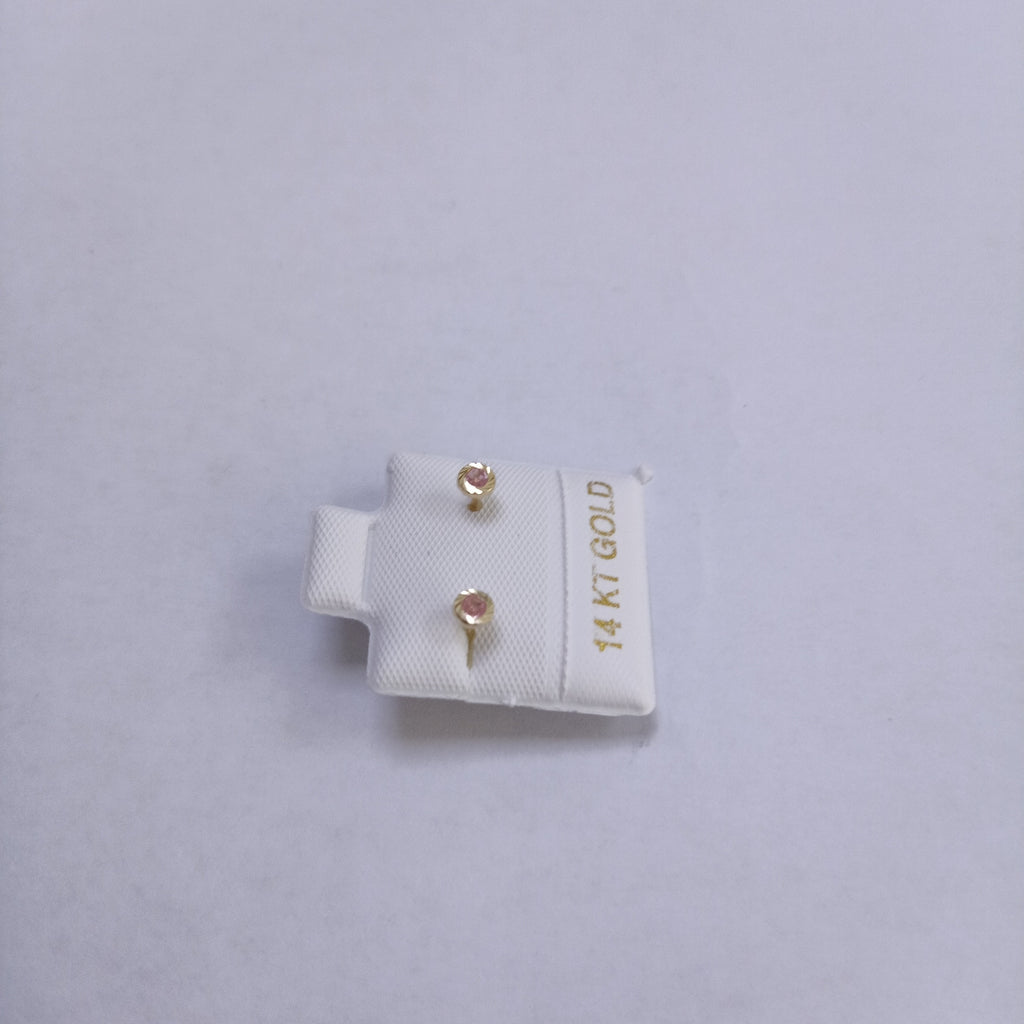 BROQUELES ORO 14K 1 (NUEVO)