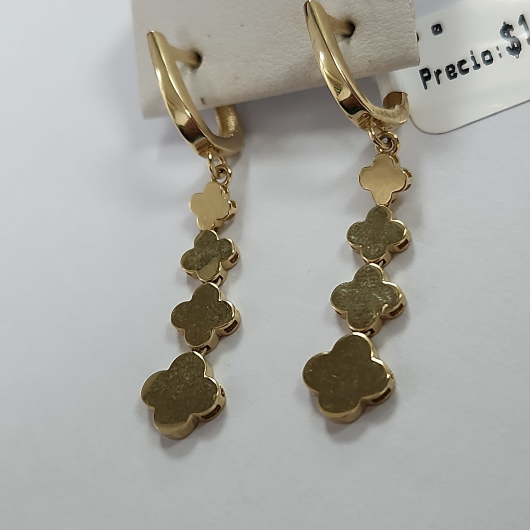 BROQUELES ORO 14K 4.2 (NUEVO)