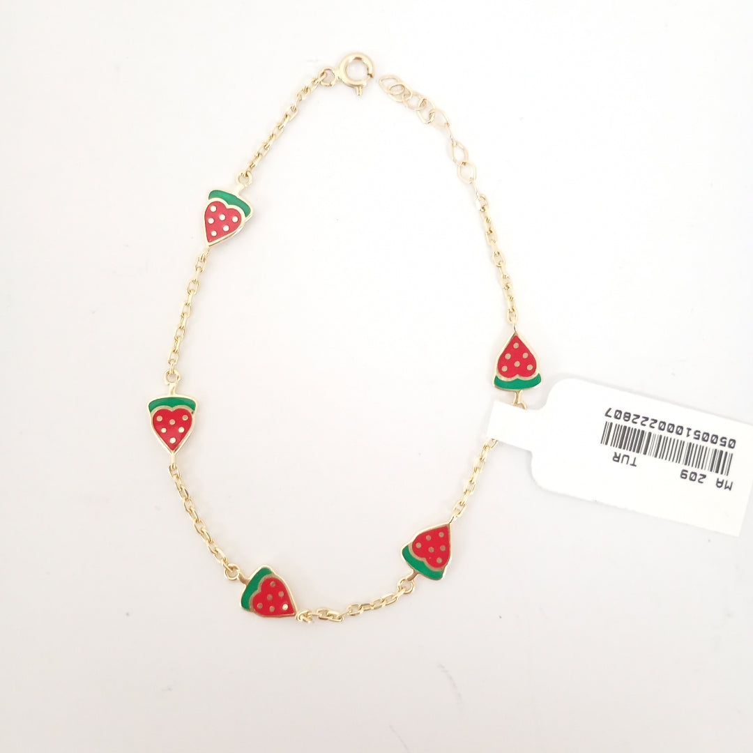 PULSERAS DAMA ORO 14K 2.9 (NUEVO)
